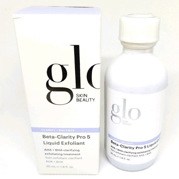 Glo Skin Beauty Other - Glo Skin Beauty Beta-Clarity Pro 5 Liquid Exfoliant - White and Gray